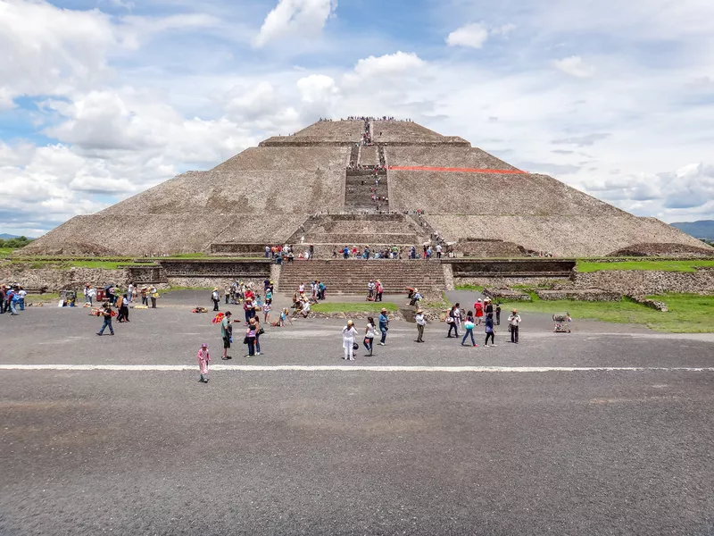 Meksyk Piramida Słońca