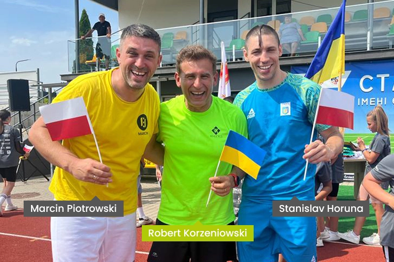 Marcin Piotrowski, Robert Korzeniowski i Stanislav-1