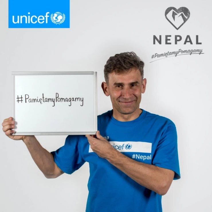 Robert Korzeniowski - Pamiętamy! Pomagamy! - UNICEF